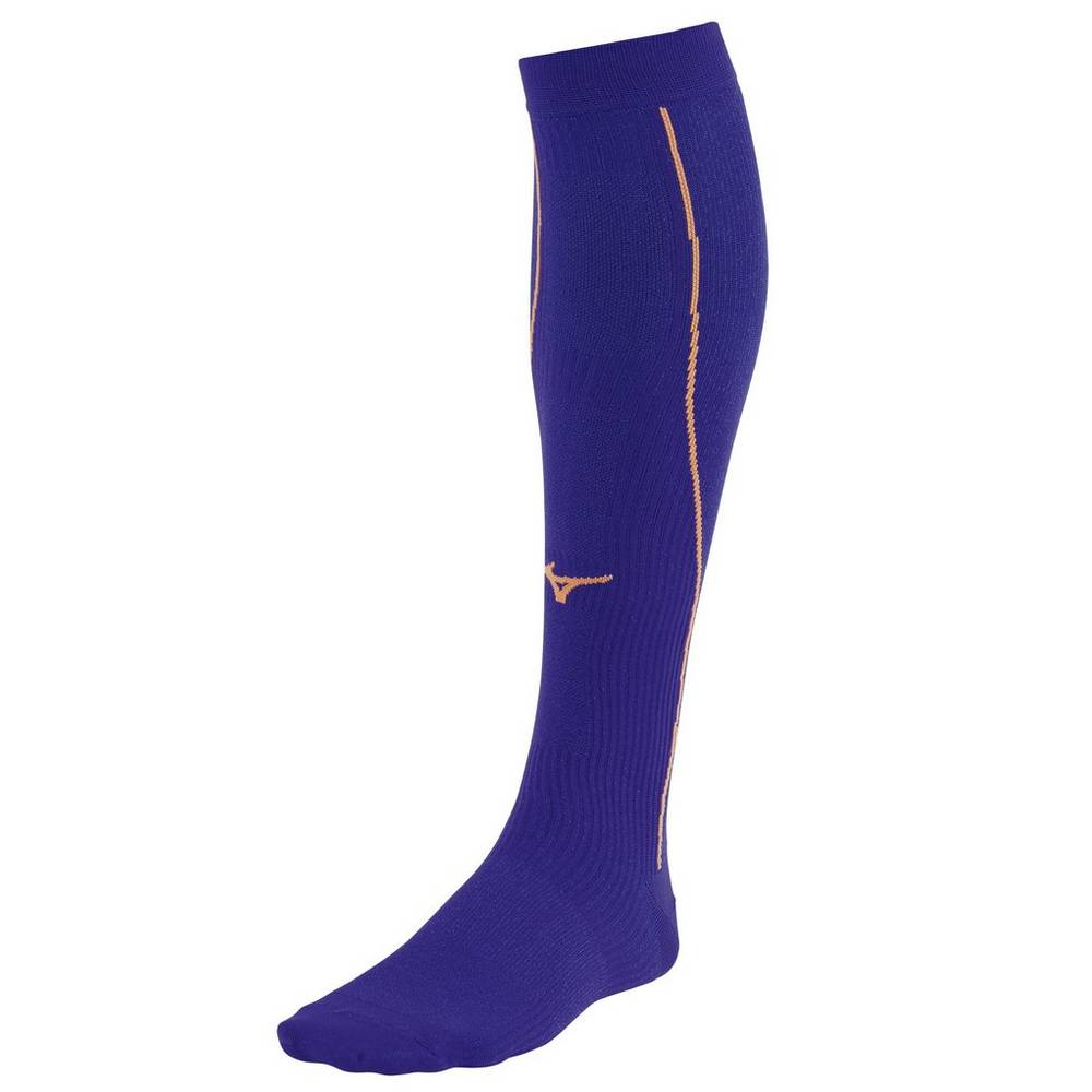 Damske Běžecké Ponožky Mizuno Compression Nachový/Oranžové Vypredaj OSCP67352